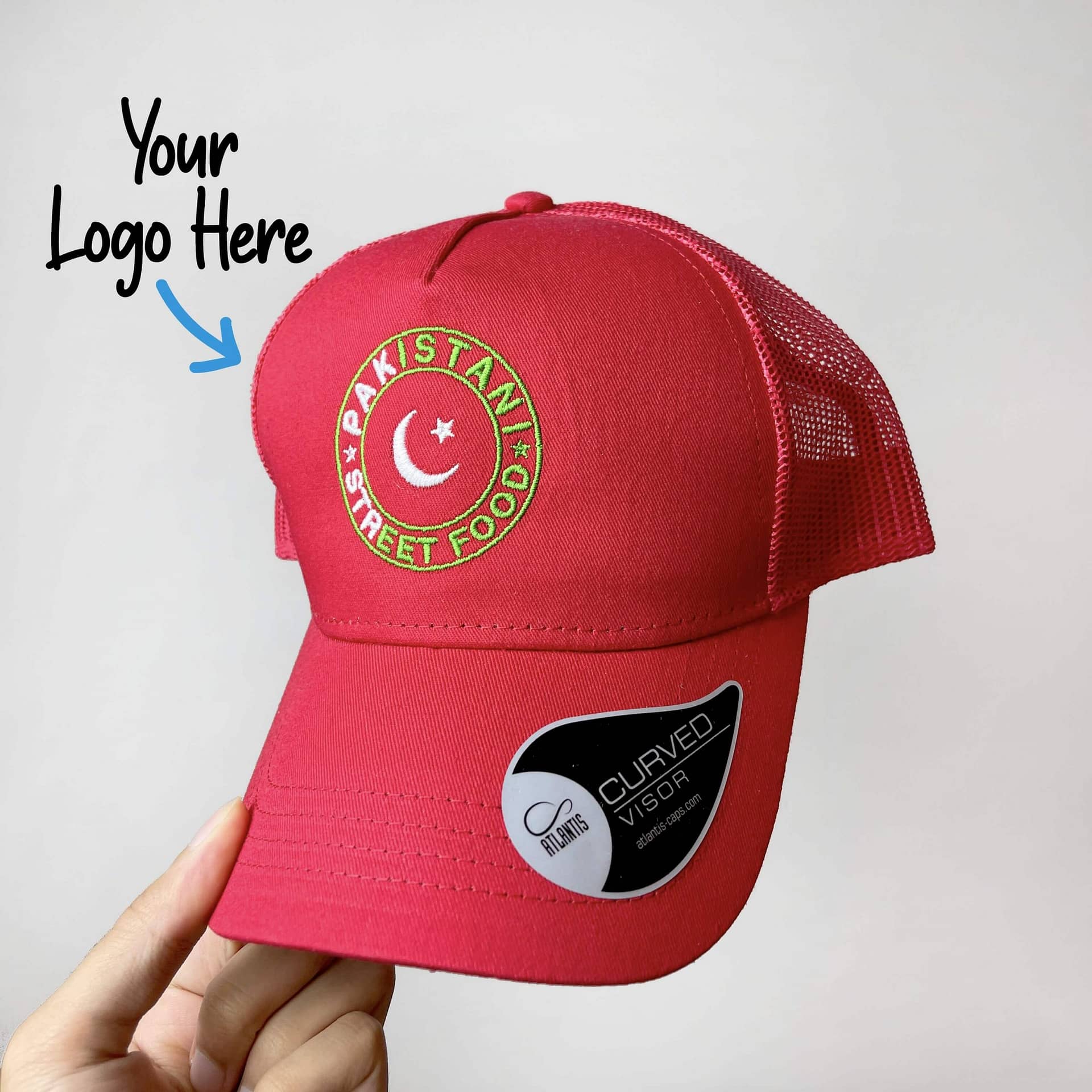 Custom Personalised Hat/Cap Embroidery | OneClickPrinter | Baseball Caps